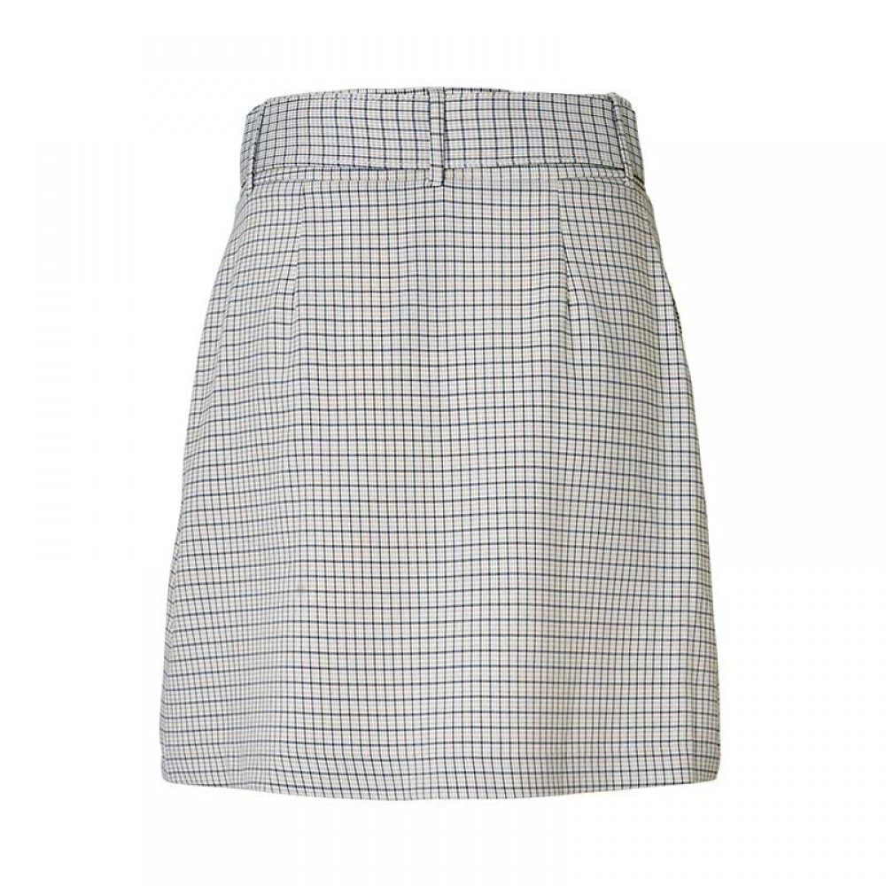 2nd One nederdel - Kaia 471 Skirt, Belted Spring Check