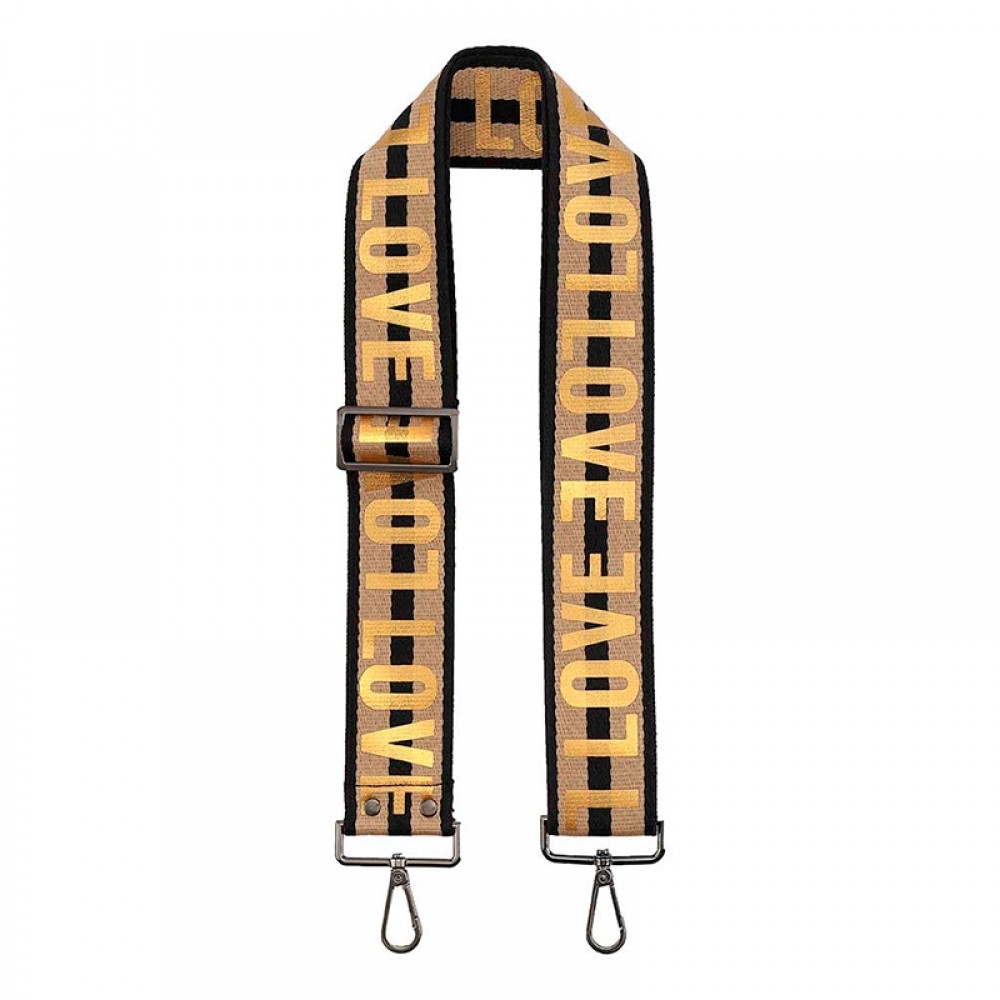 Cosy Concept Fur taskerem - Bagstrap, Gold Love