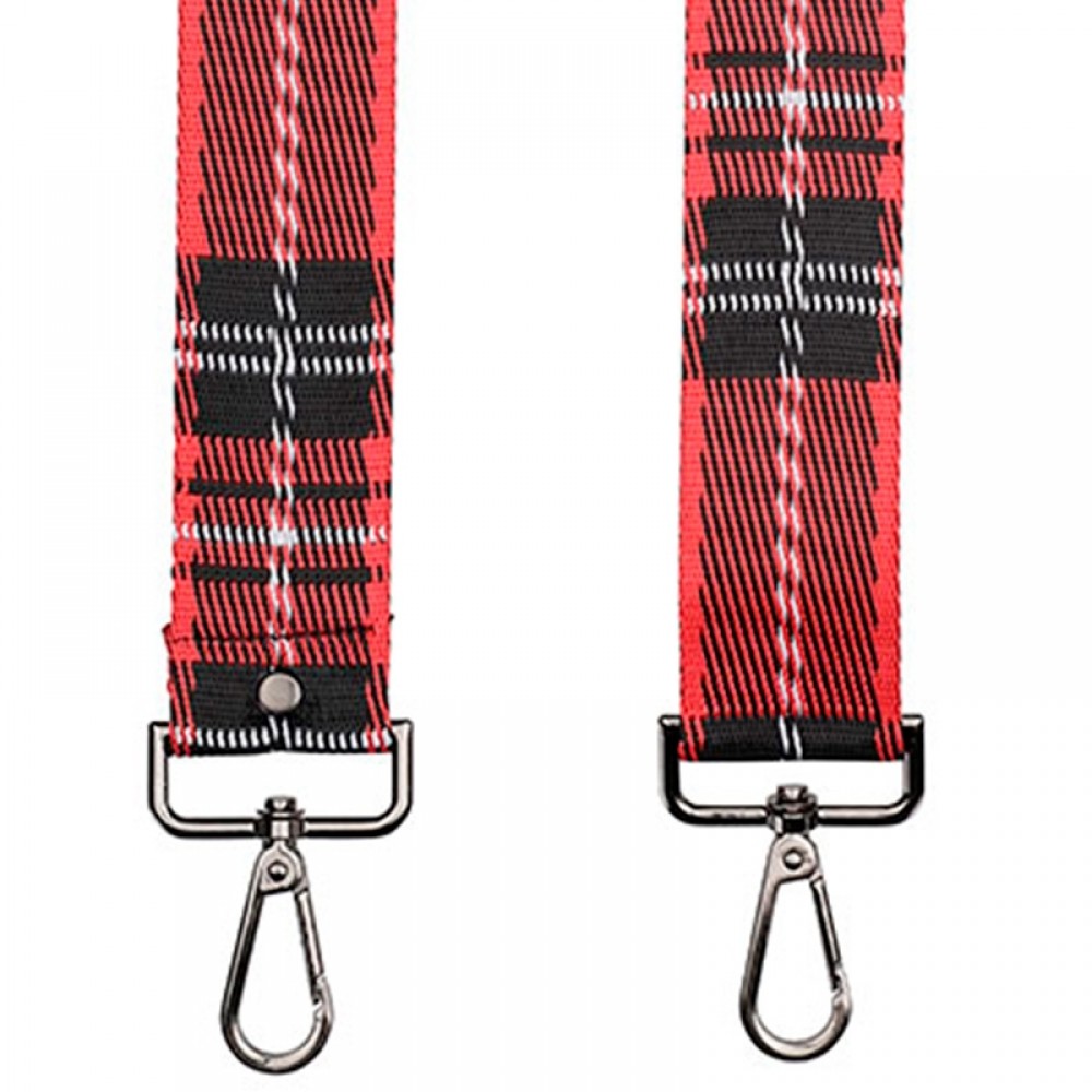 Cosy Concept Fur taskerem - Bagstrap Adjustable, Red Check