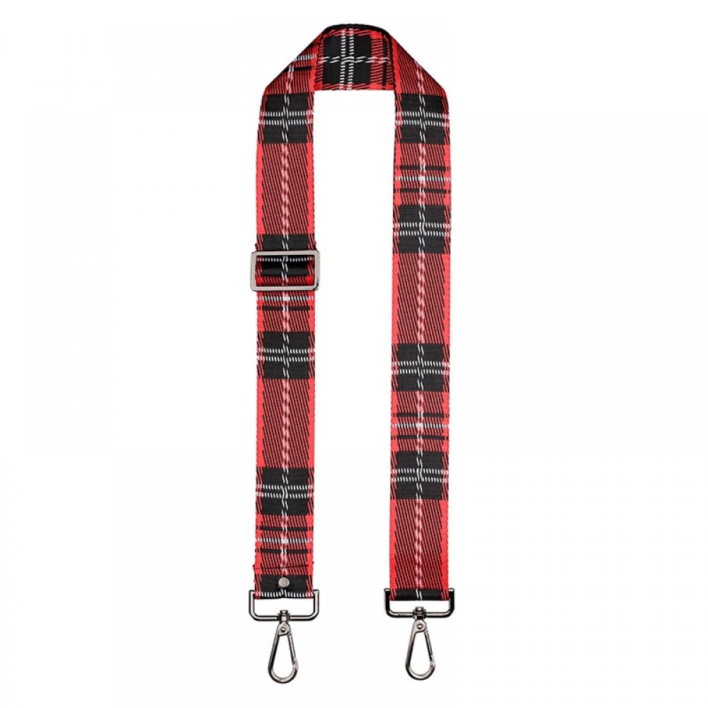 Cosy Concept Fur taskerem - Bagstrap Adjustable, Red Check