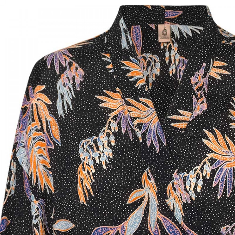 Beck Söndergaard kimono - Rafael Sylvia Kimono, Dark Blue