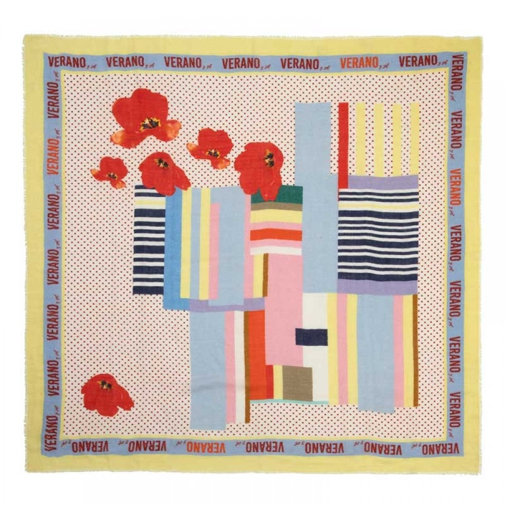 Beck Söndergaard tørklæde - Emilio Scarf, Multi Colour