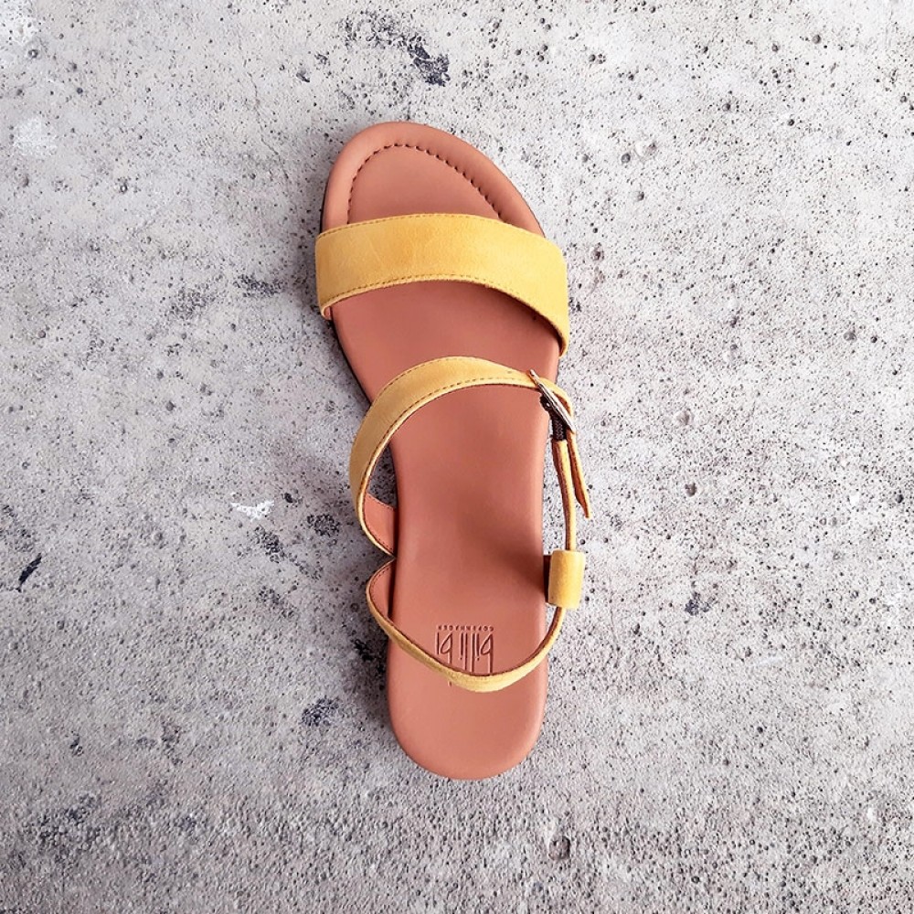 Billi bi sandal - 8714 Suede 55, Yellow