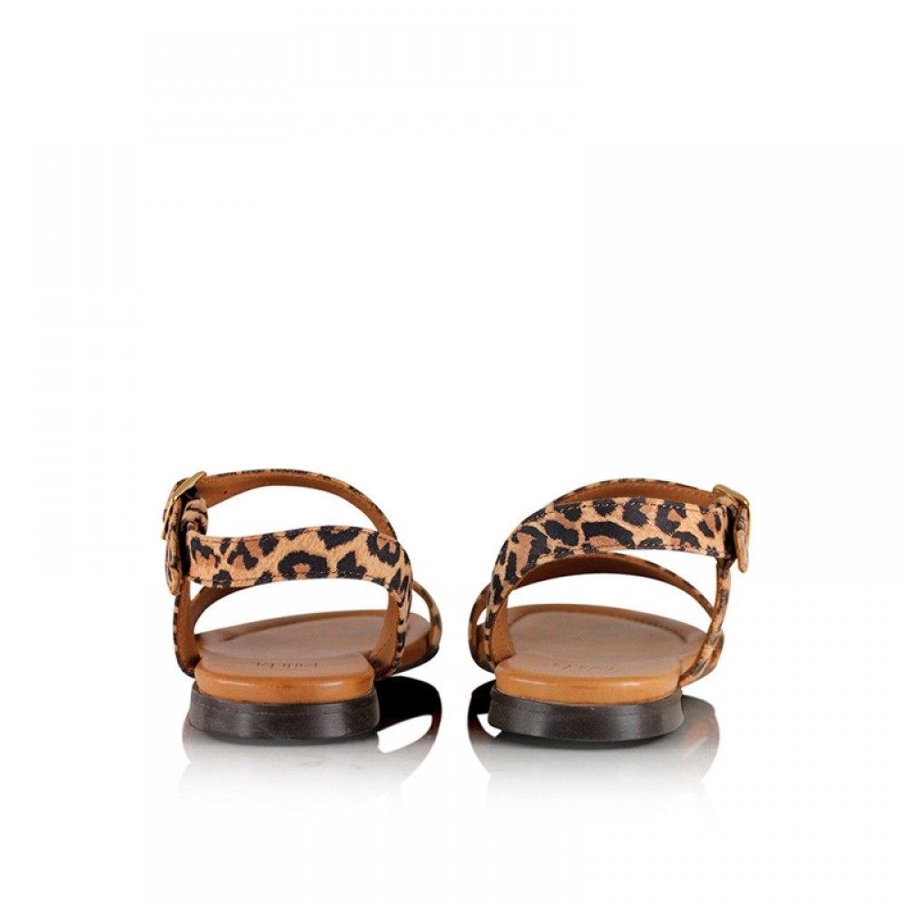 Billi Bi sandal - 8714 Suede, Leopard