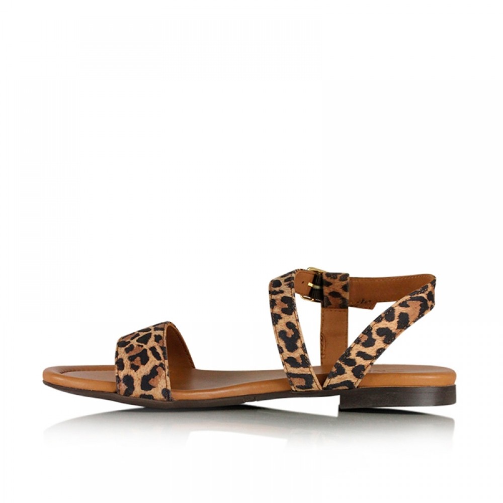 Billi Bi sandal - 8714 Suede, Leopard