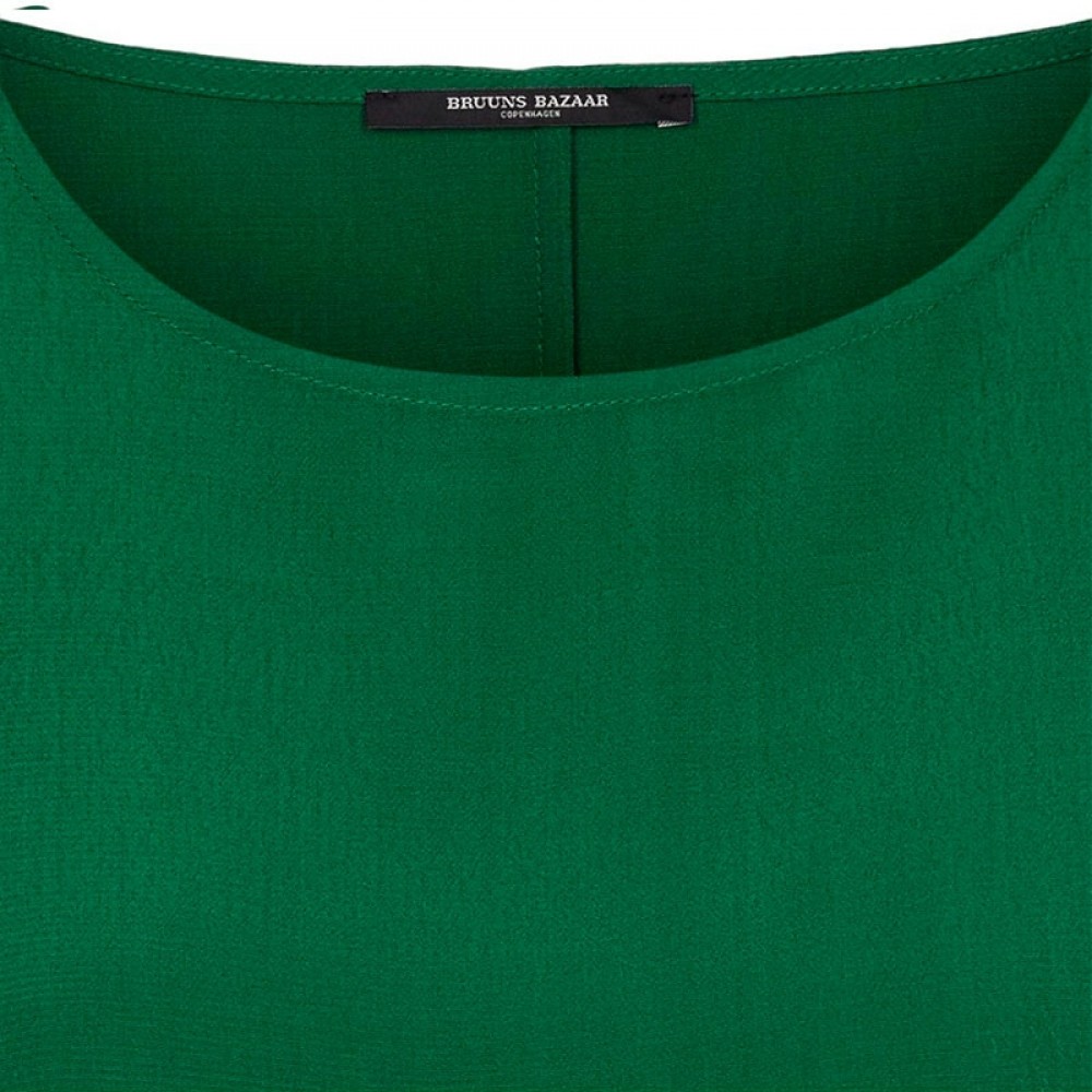 Bruuns Bazaar bluse - Lilli Rachel Top, Dark Forest