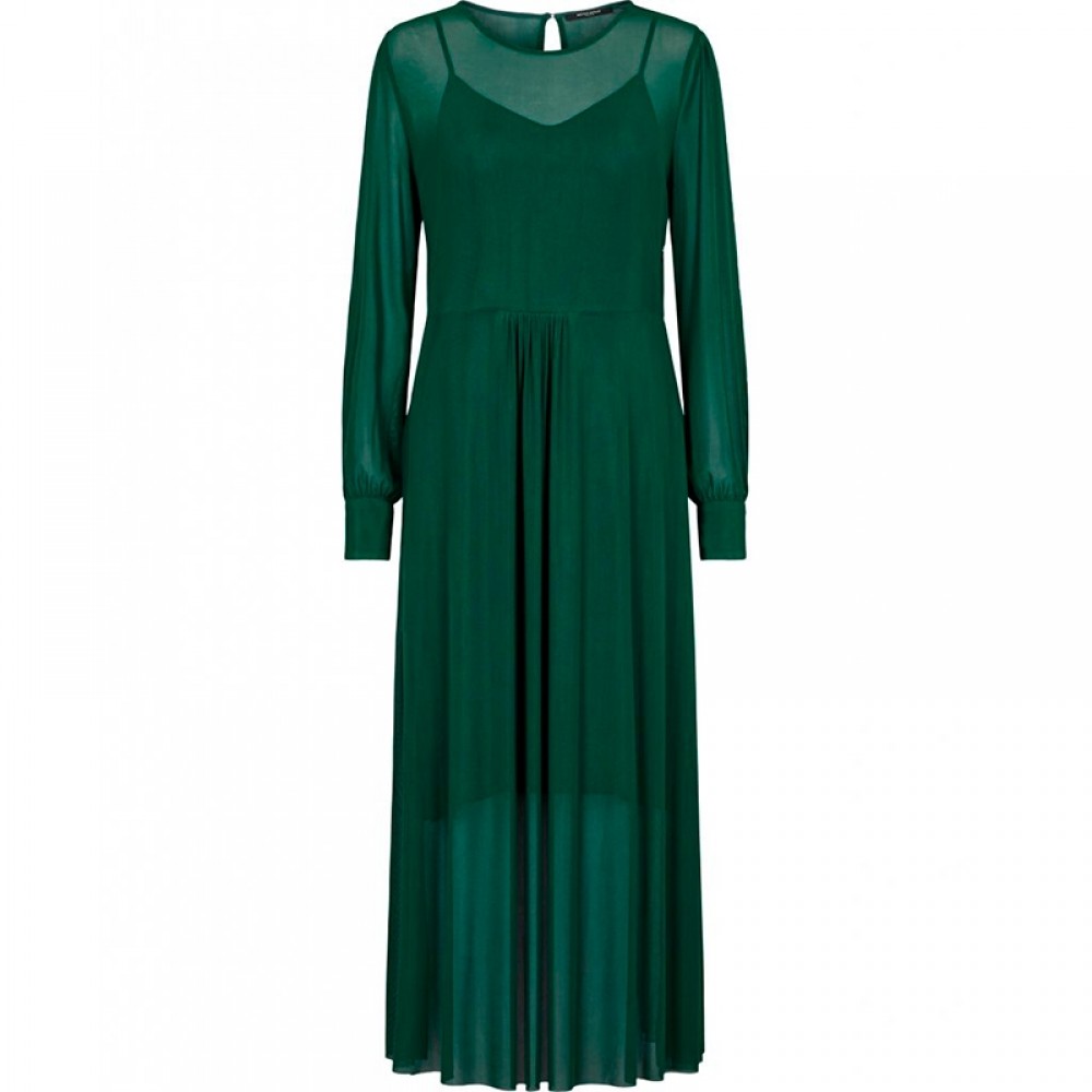 Bruuns Bazaar kjole - Thora Lucia Dress, Dark Forest