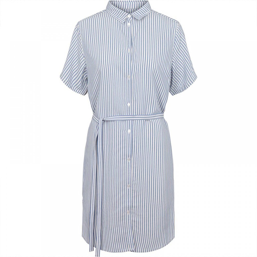 Bruuns Bazaar kjole - Bertha Nella Shirt Dress, Stripes