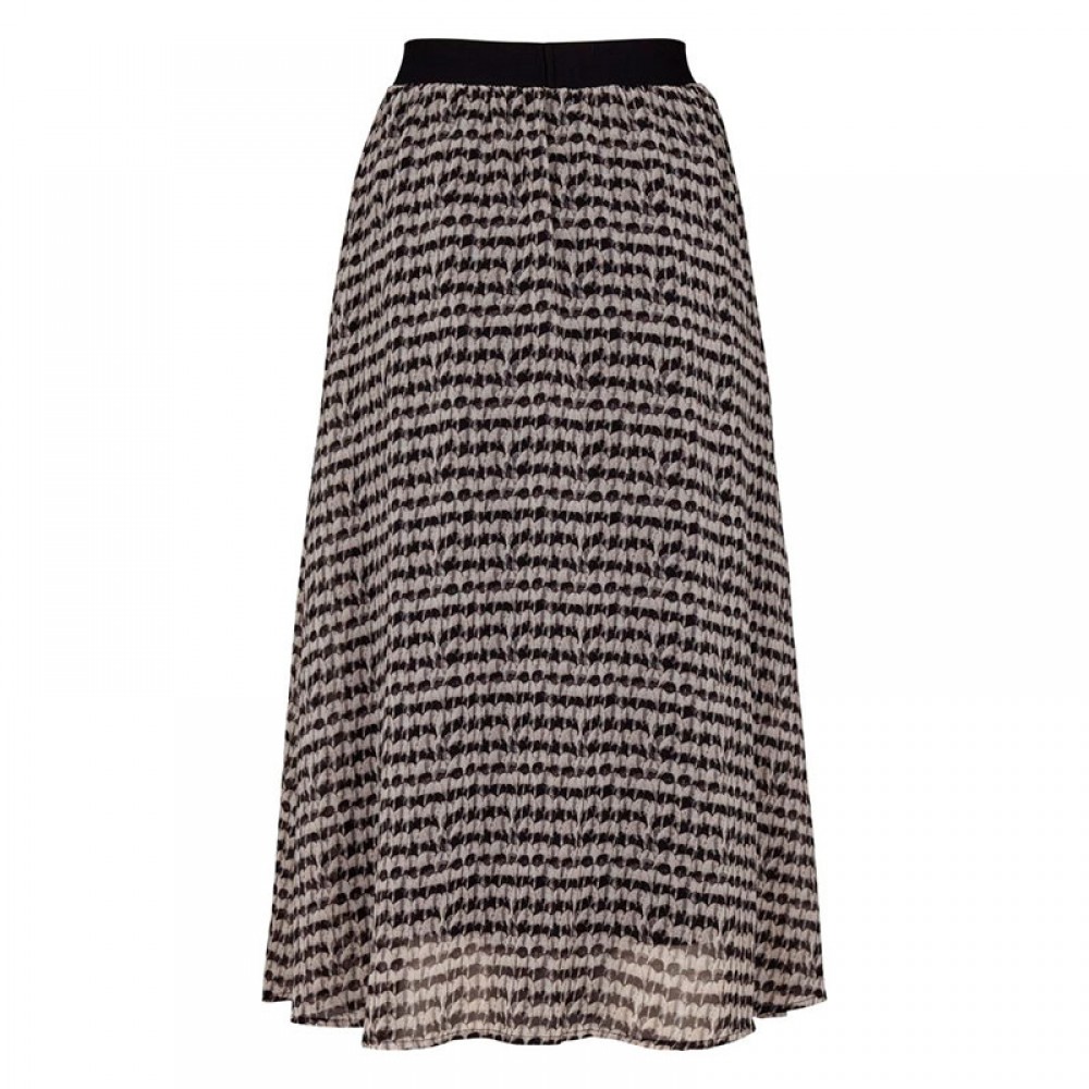 Bruuns Bazaar nederdel - Feather Violet Skirt, Feather Artwork