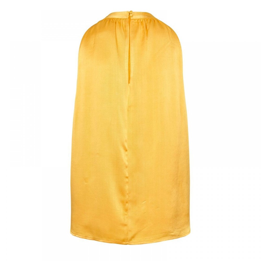 Bruuns Bazaar top - Sofie Ellie Top, Peachy Yellow