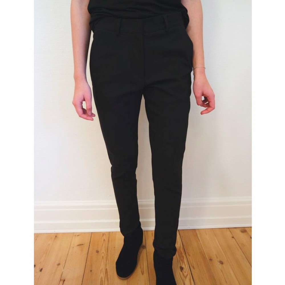 Bruuns Bazaar bukser - Lynn Pant, Black