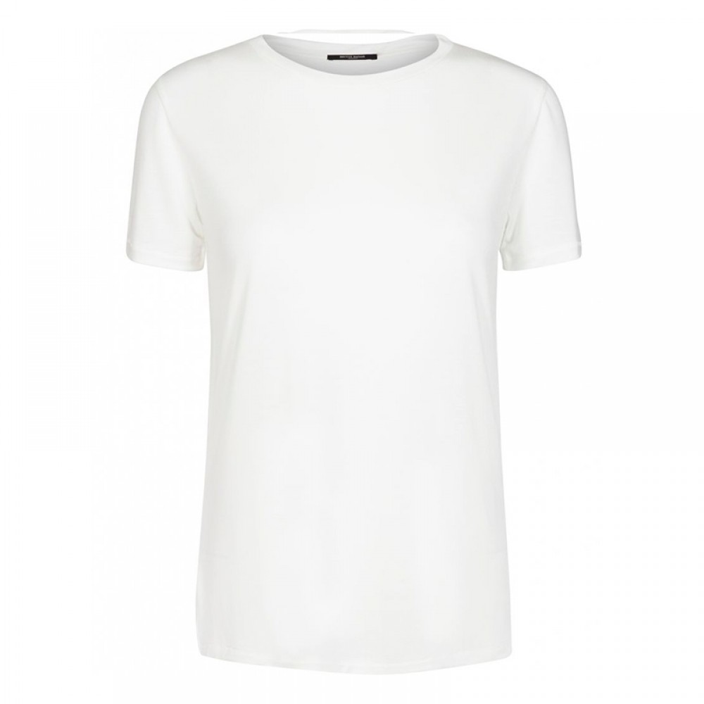 Bruuns Bazaar bluse - Katka SS T-shirt, Snow White