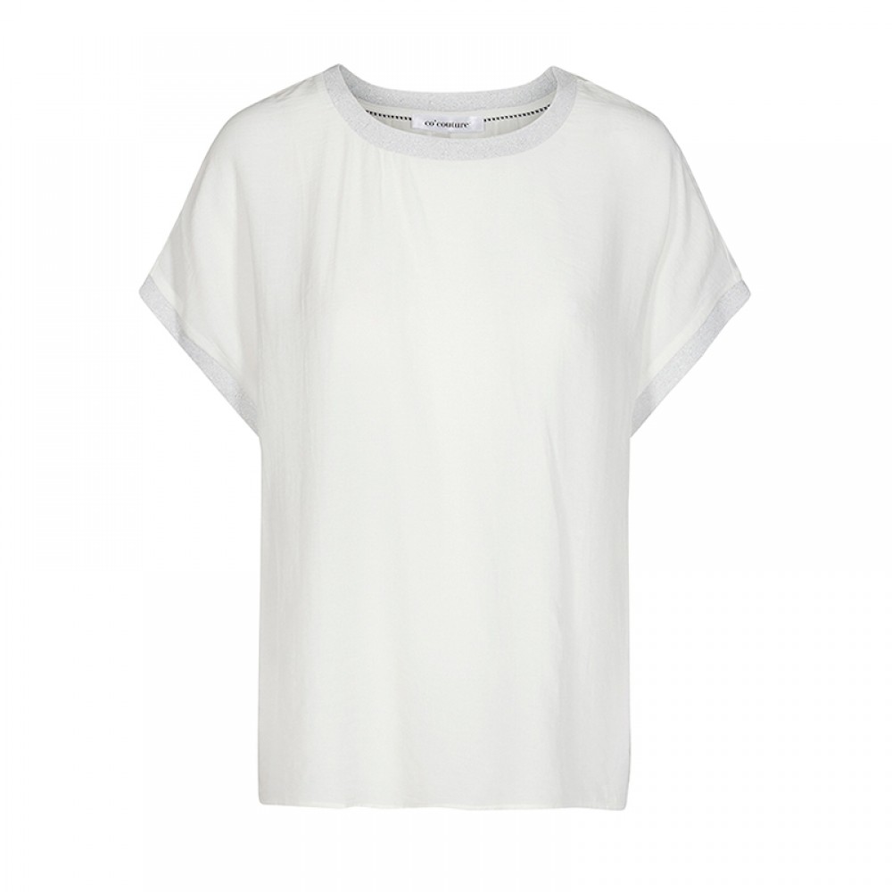 Co'couture bluse - New Norma Top, Off White