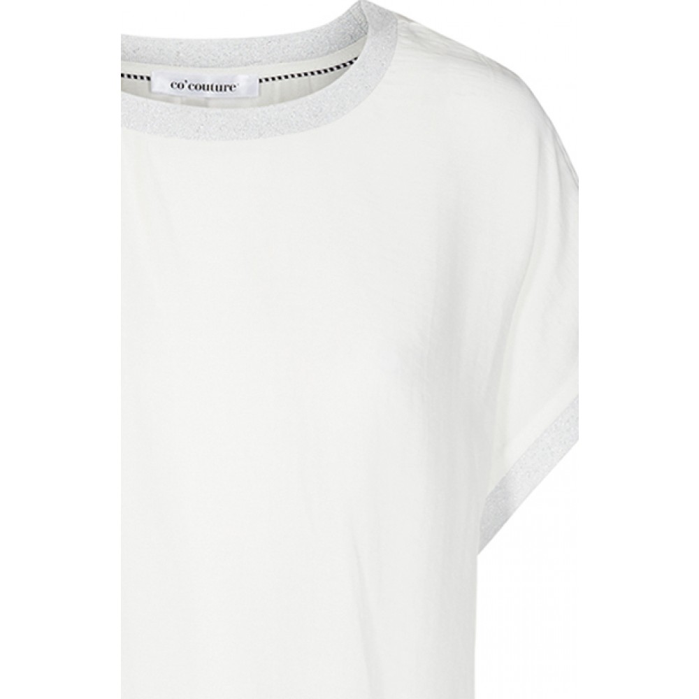 Co'couture bluse - New Norma Top, Off White