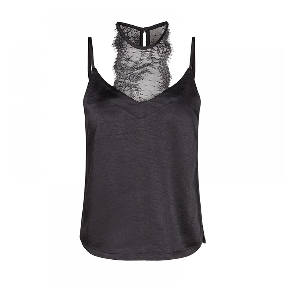 Co'couture top - Mirage Lace Top, Black