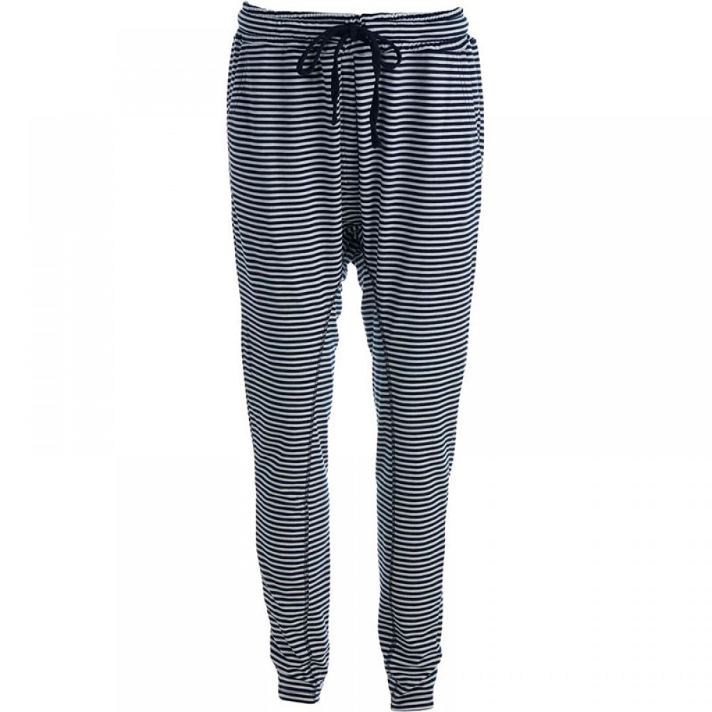 Comfy Copenhagen bukser - Beds Are Burning, Navy Small Stripe