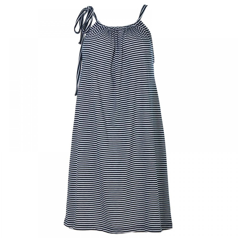 Comfy Copenhagen kjole - Smoke On The Water, Navy Stripes