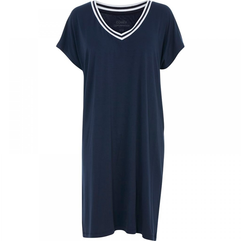 Comfy Copenhagen kjole - Don't Cry, Navy Rib