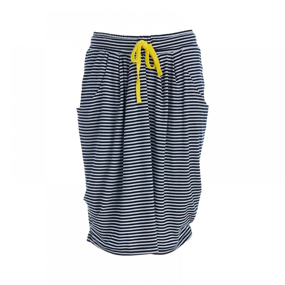 Comfy Copenhagen nederdel - It's My Life, Navy White Stripe