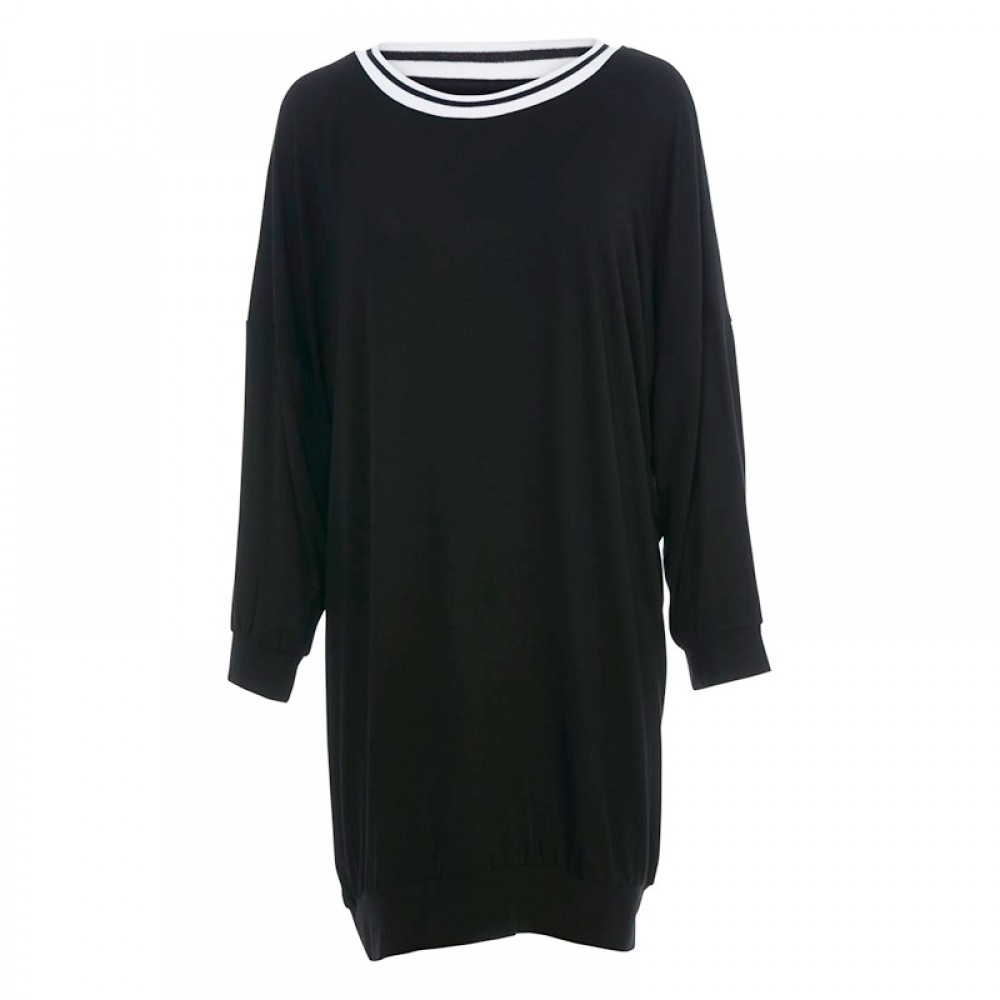 Comfy Copenhagen bluse - We Will Rock You, Deep Black 