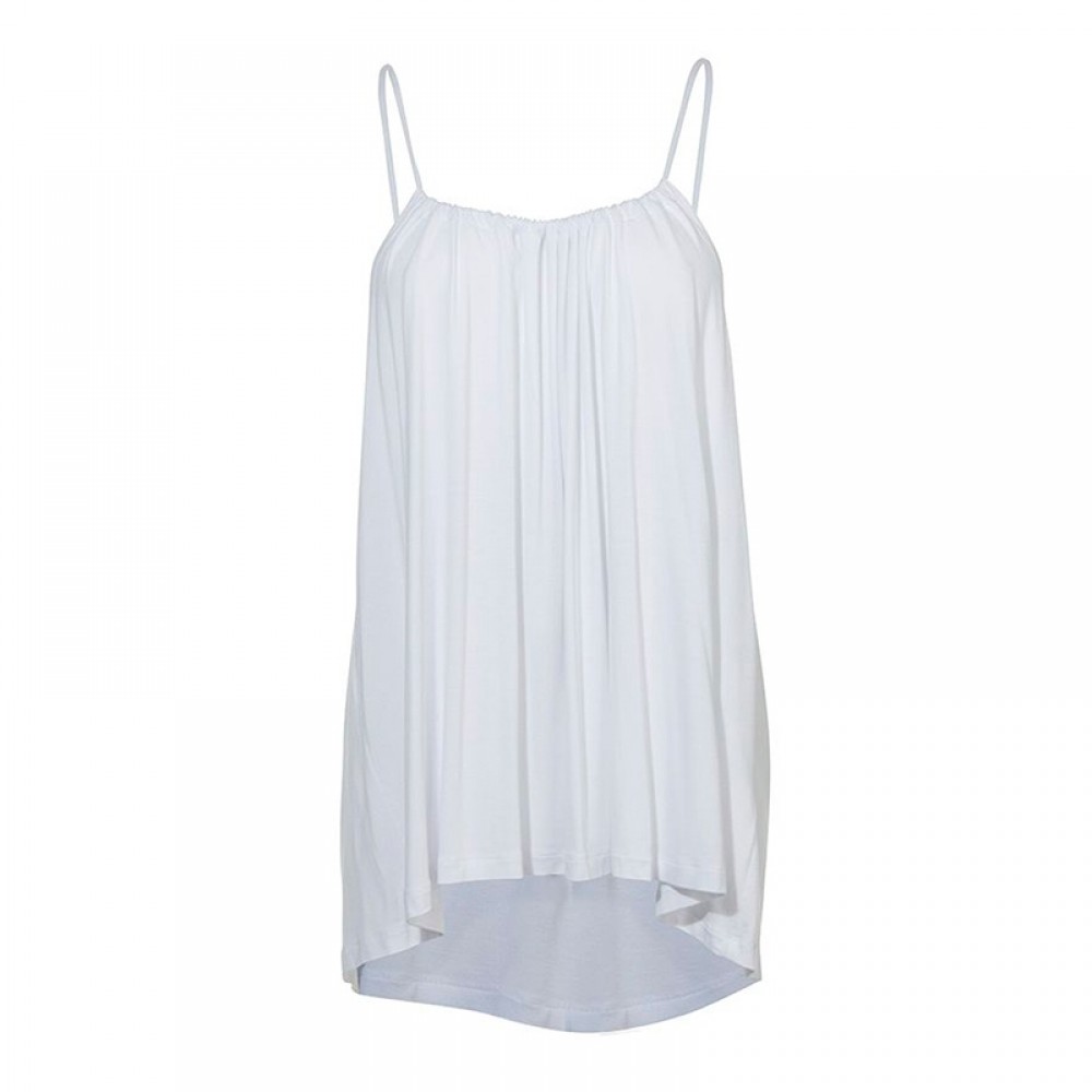 Comfy Copenhagen top - Another Bites The Dust, Optic White