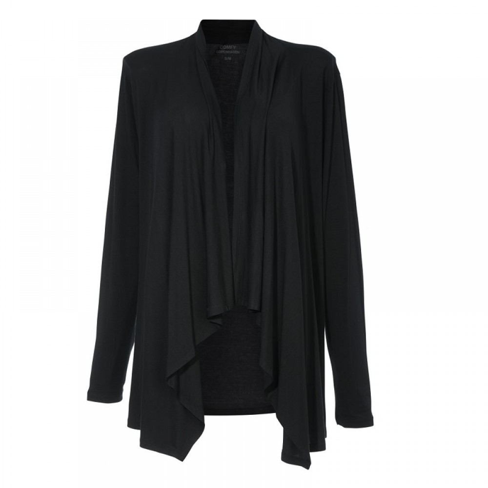 Comfy Copenhagen cardigan - I Don't Wanna Fight, Deep Black