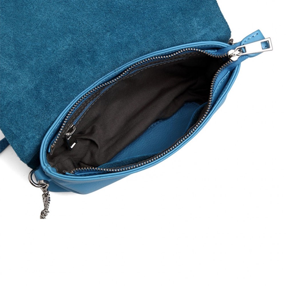 Daniel Silfen taske - Amalie Evening Bag, Sky Blue