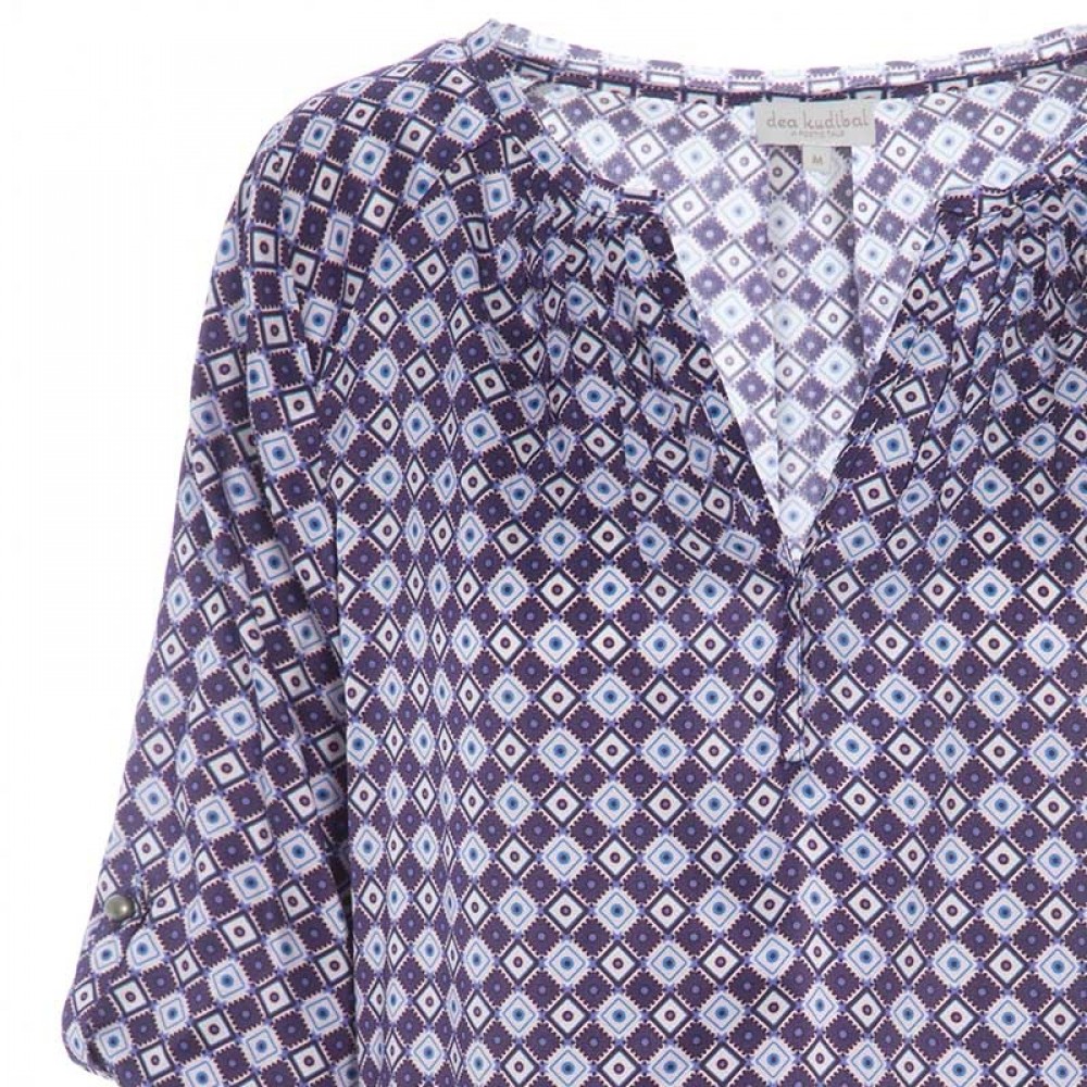 Dea Kudibal bluse - NATALI Exclusive, Foulard Blue
