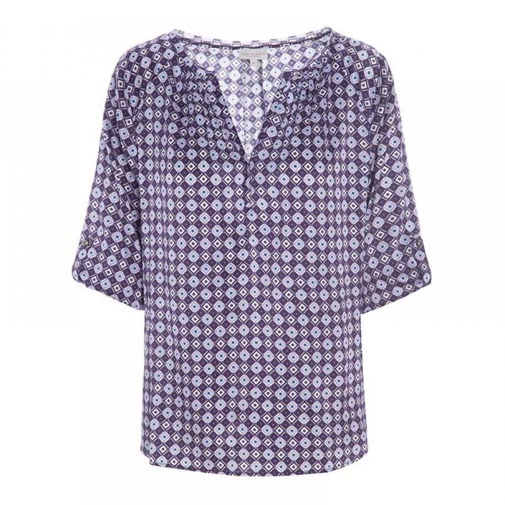 Dea Kudibal bluse - NATALI Exclusive, Foulard Blue