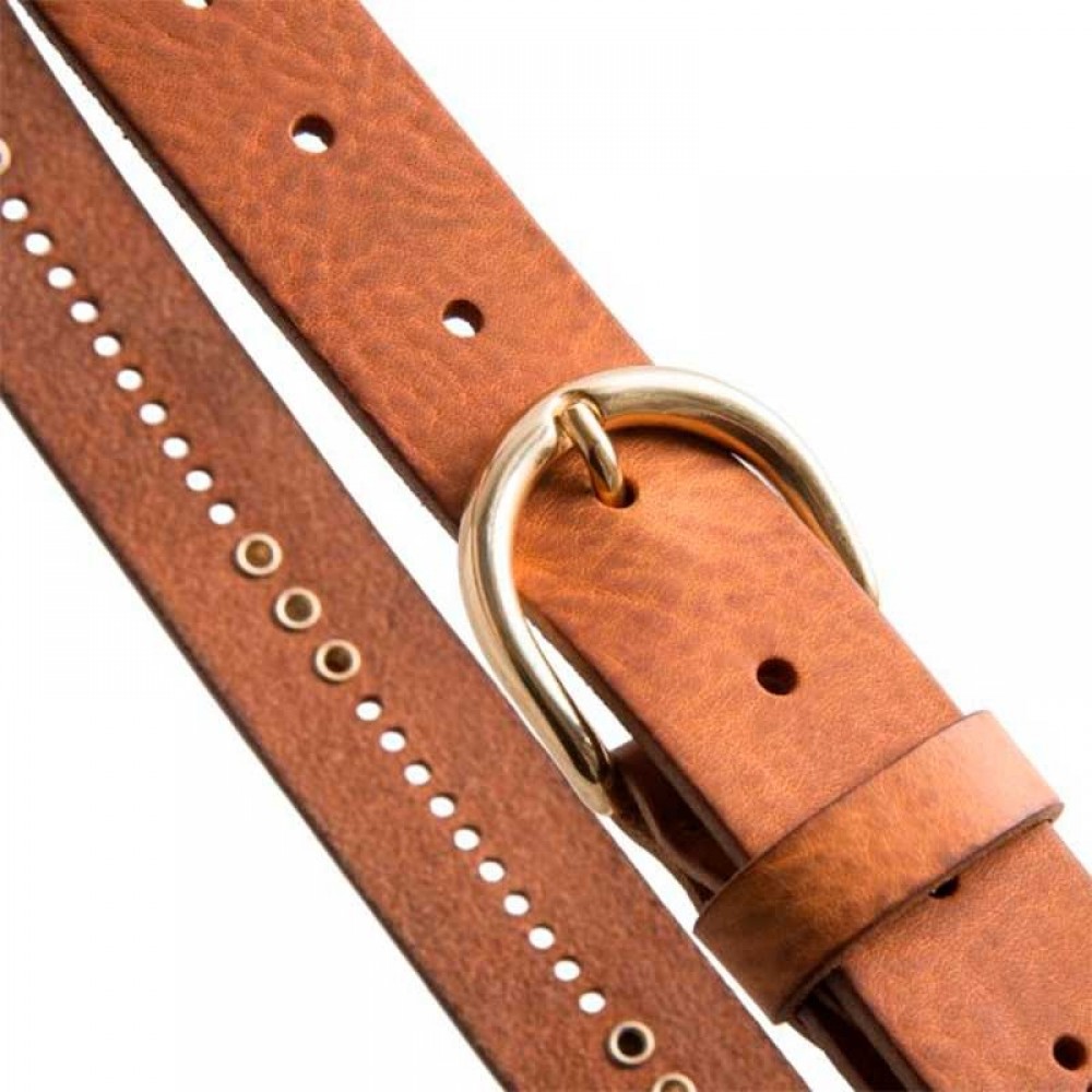 Depeche bælte - Missouri Jeans Belt, Cognac