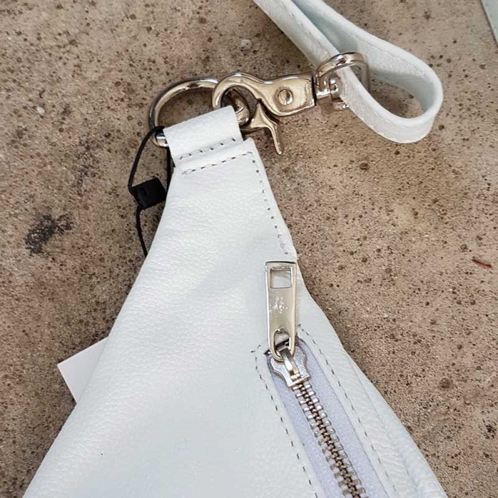 Depeche taske - Bum Bag, White