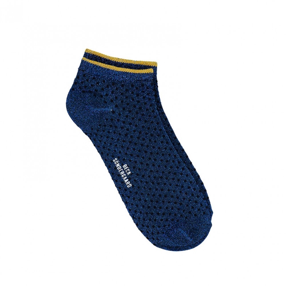 Beck Söndergaard strømper - Dollie Dot, Twilight Blue