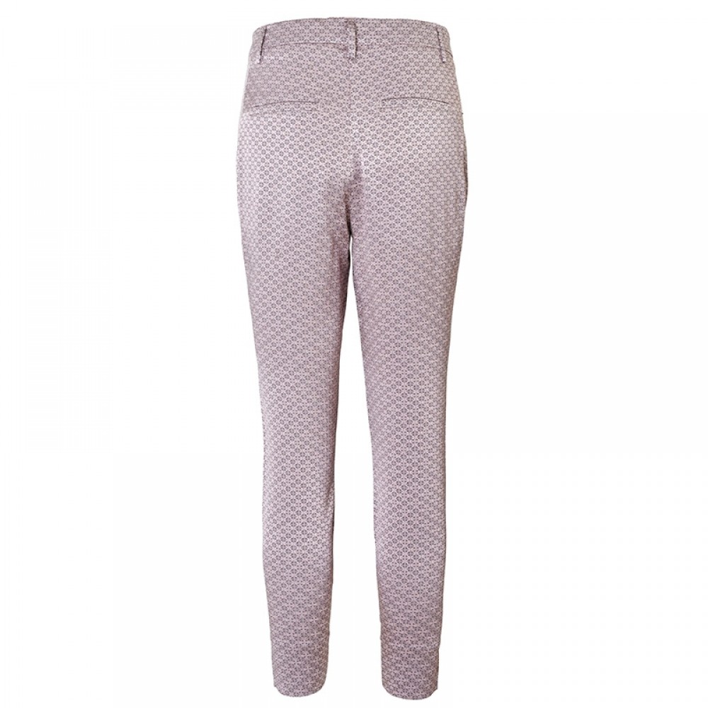 FIVEUNITS bukser - Angelie 450 Split Pants, Pale Mauve Lush