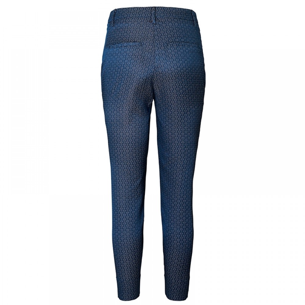 FIVEUNITS bukser - Angelie 450 Split Pants, Navy Blush