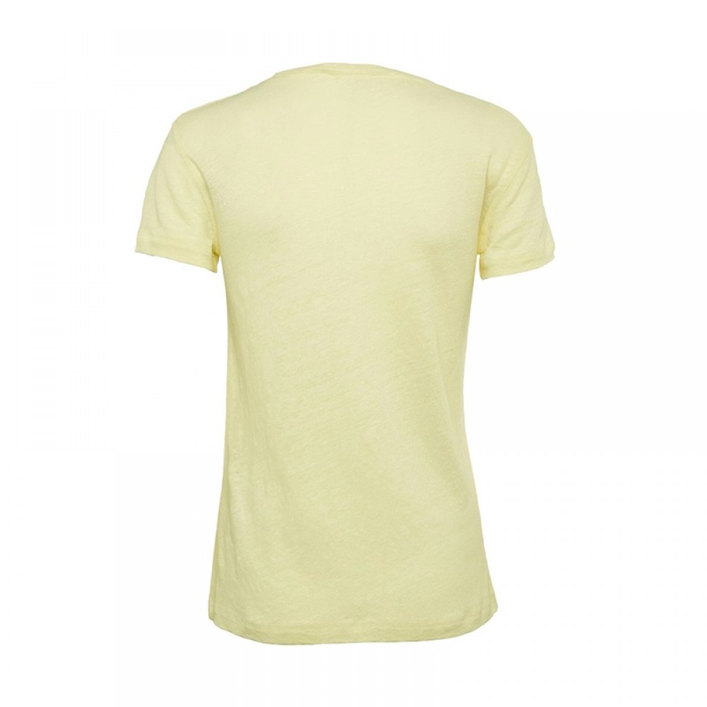 Gai + Lisva bluse - Liv O-neck, Transparant Yellow