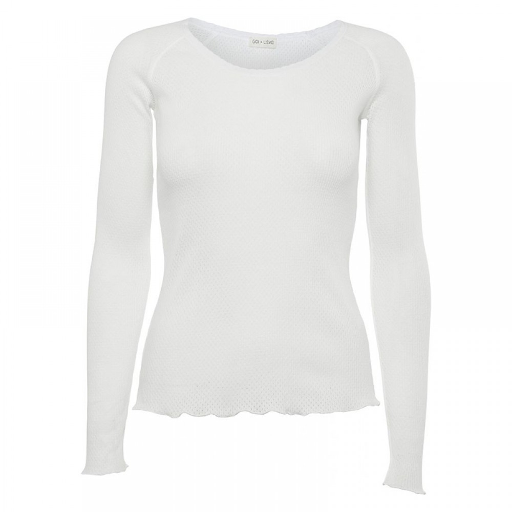 Gai + Lisva bluse - Celia GL11128, White