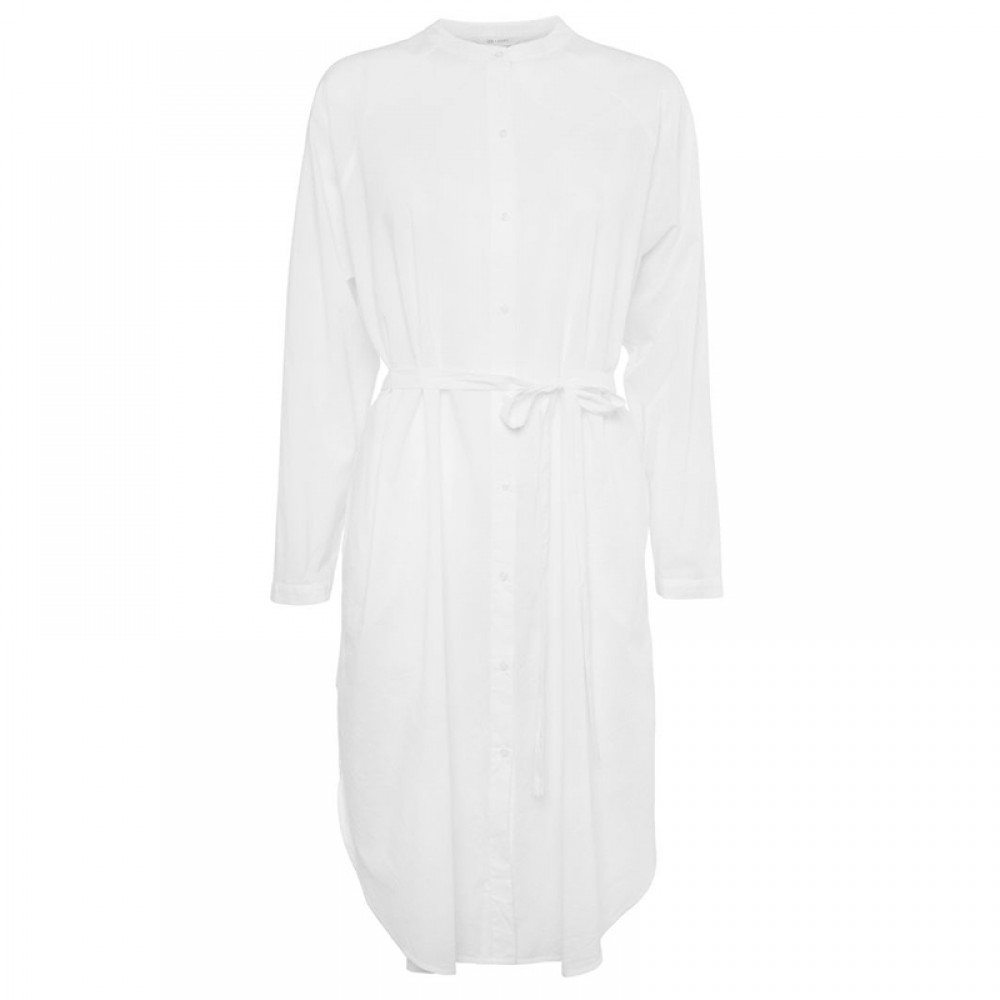Gai + Lisva kjole - Zita Shirtdress, White