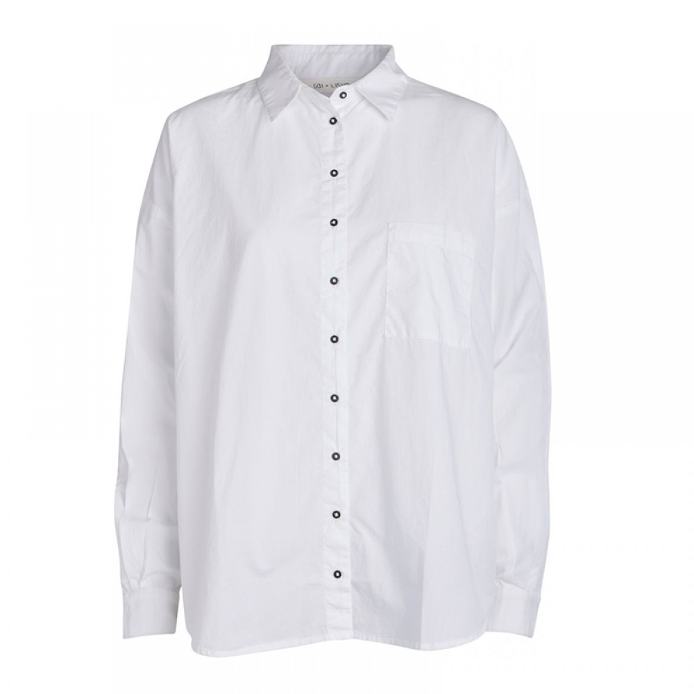 Gai + Lisva skjorte - Shanta Shirt, White