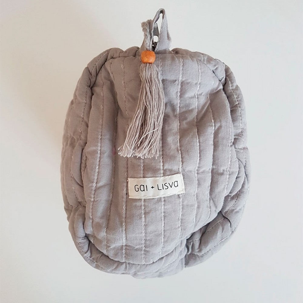 Gai + Lisva toilettaske - Wash Bag Weekend, Silver Scone