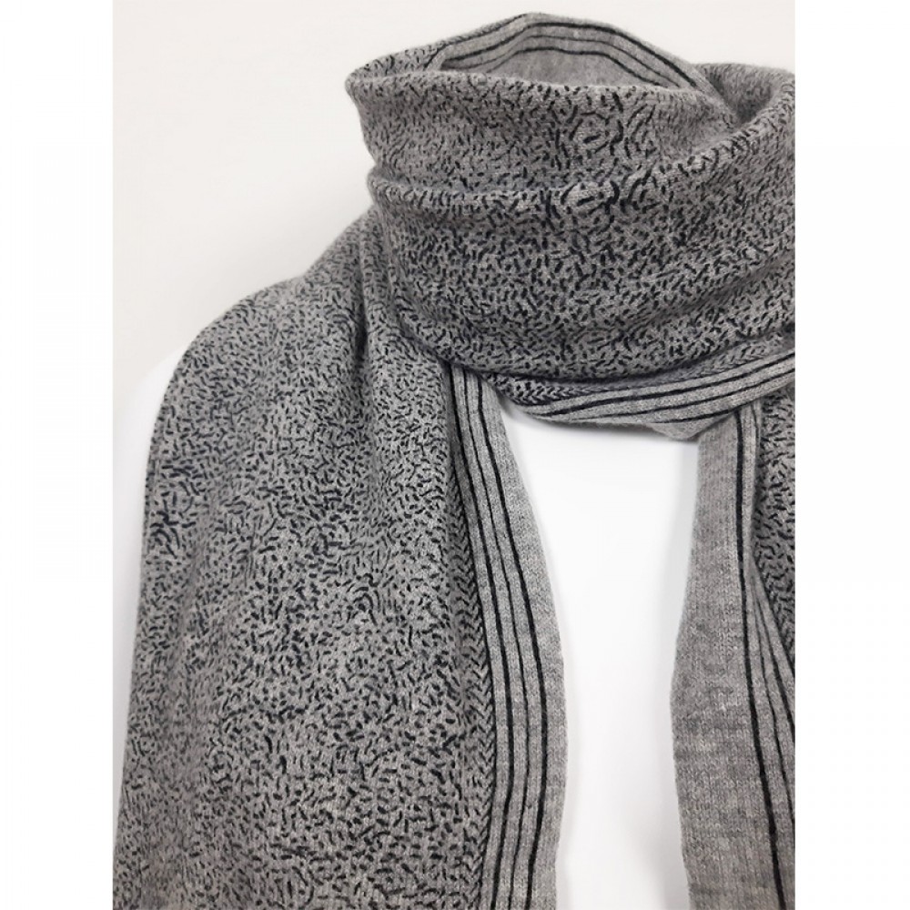 GAUGE & PLY tørklæde - Lucia Long Scarf, Grey