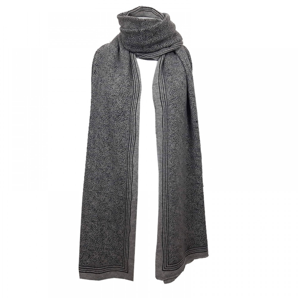 GAUGE & PLY tørklæde - Lucia Long Scarf, Grey