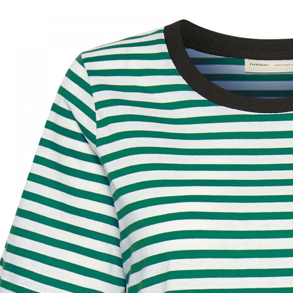 InWear bluse - Rubi T-shirt, Green Combi 
