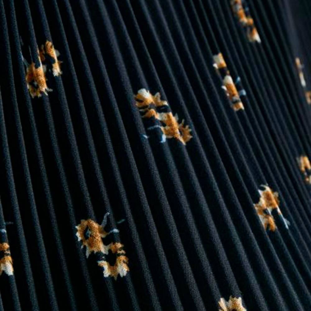 InWear kjole - Ziri Dress, Marine Blue Flower