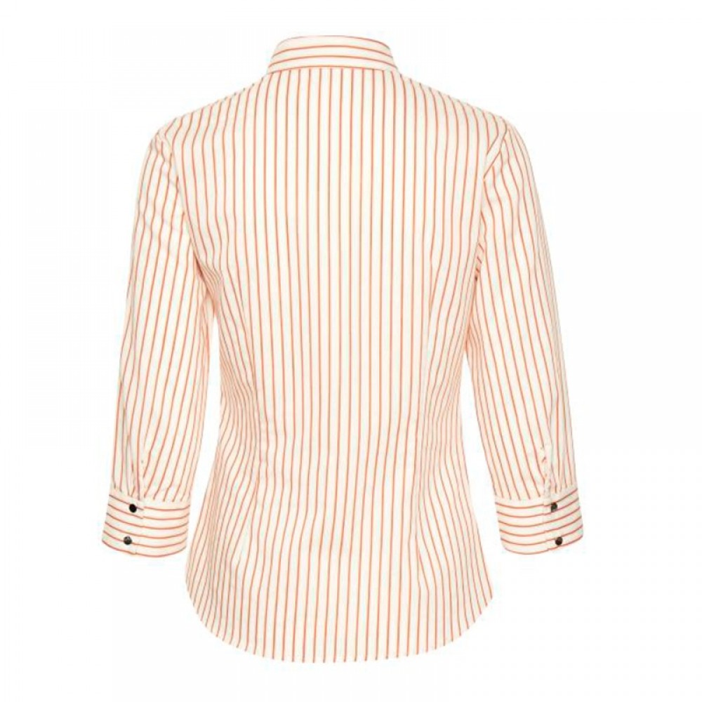 InWear skjorte - Howard Shirt, Gold Flame Stripe