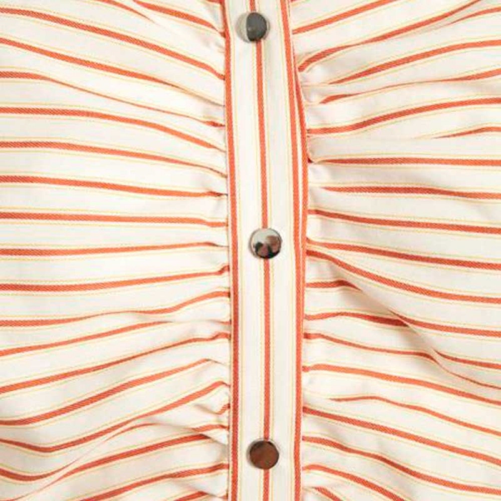 InWear skjorte - Howard Shirt, Gold Flame Stripe