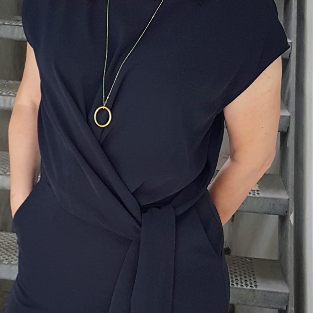 InWear buksedragt - Zheno Jumpsuit, Marine Blue