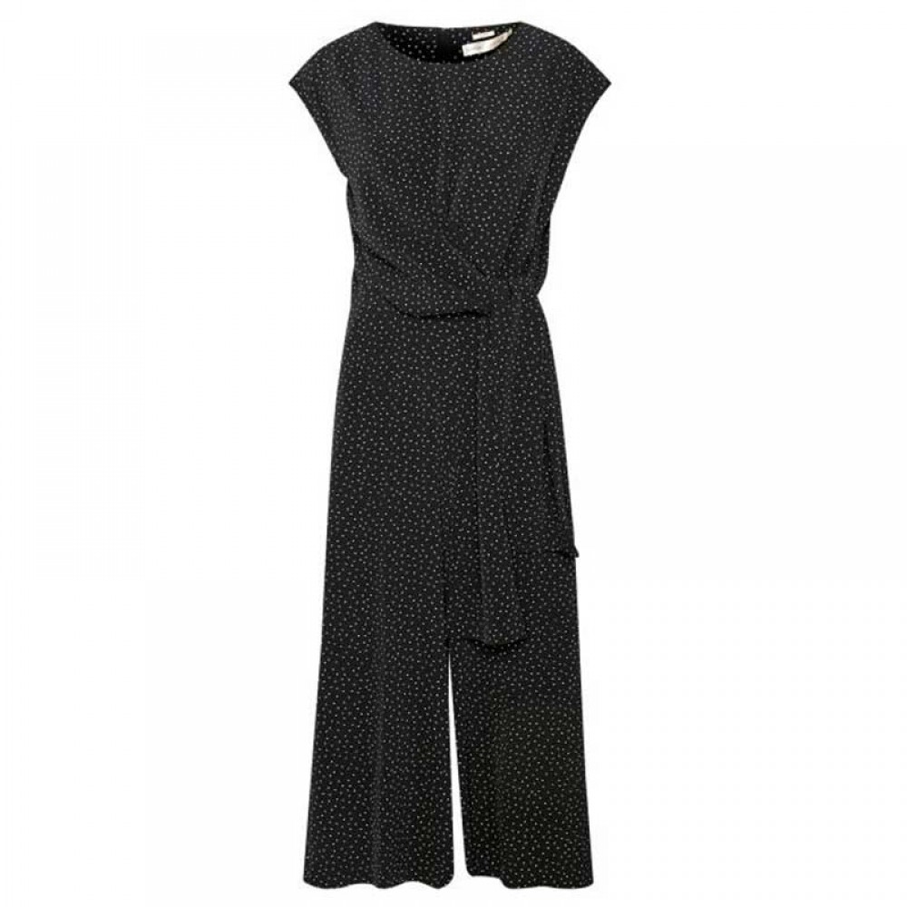 InWear buksedragt - Zheno Jumpsuit Printed, Dot Black