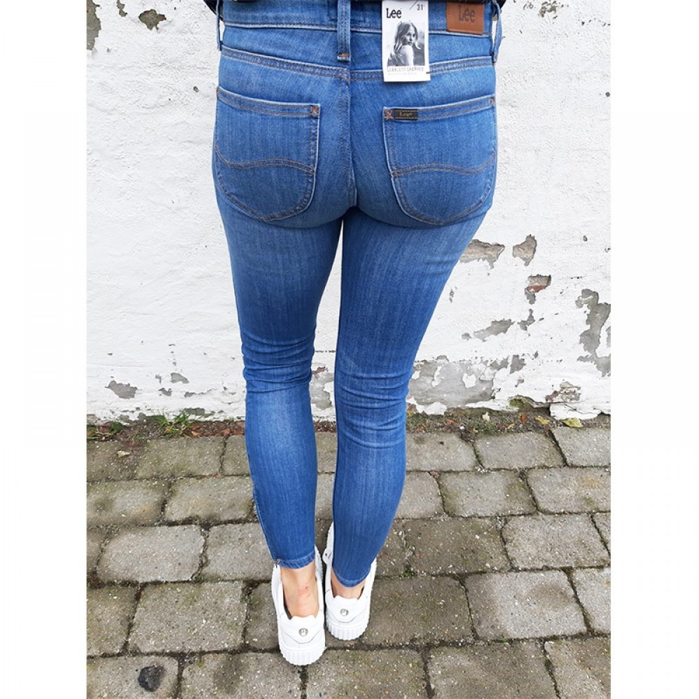 Lee jeans - Scarlett Cropped High, Blue