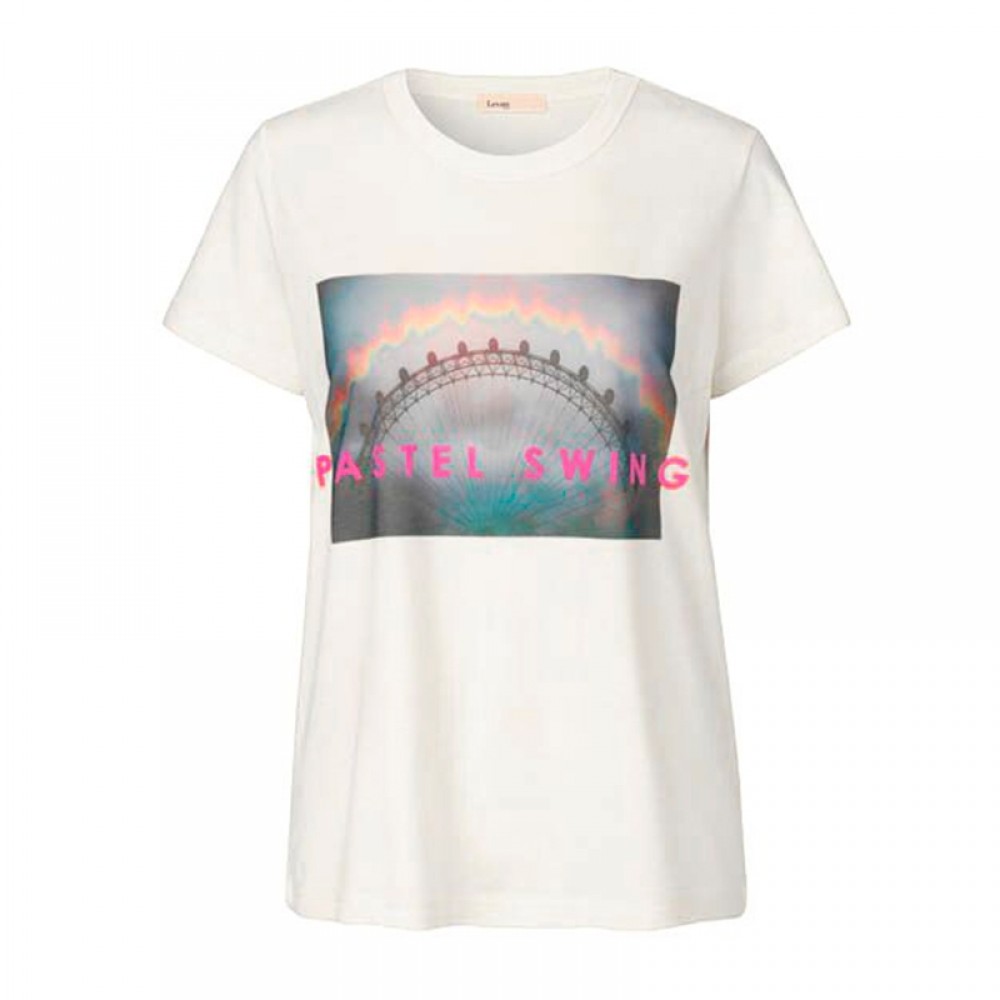 Levete Room t-shirt - ESTER 6 Tee, White