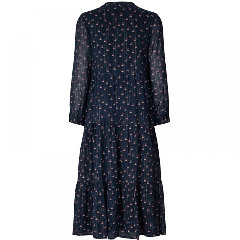 Lollys Laundry kjole - Olivia Dress, Navy